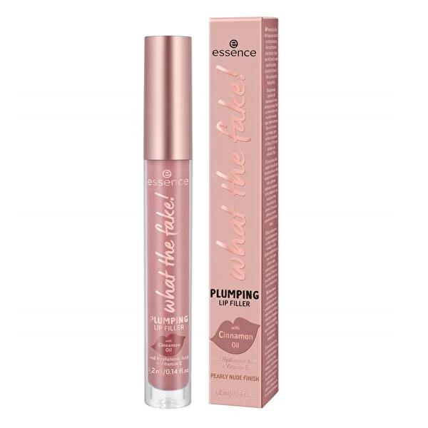 Essence Plumping Lip Filler 02 What The Fake - Microplastic-Free, Paraben-Free Lip Care