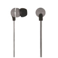 Ativa™ Plastic Earbud Headphones with Flat Cable Gray