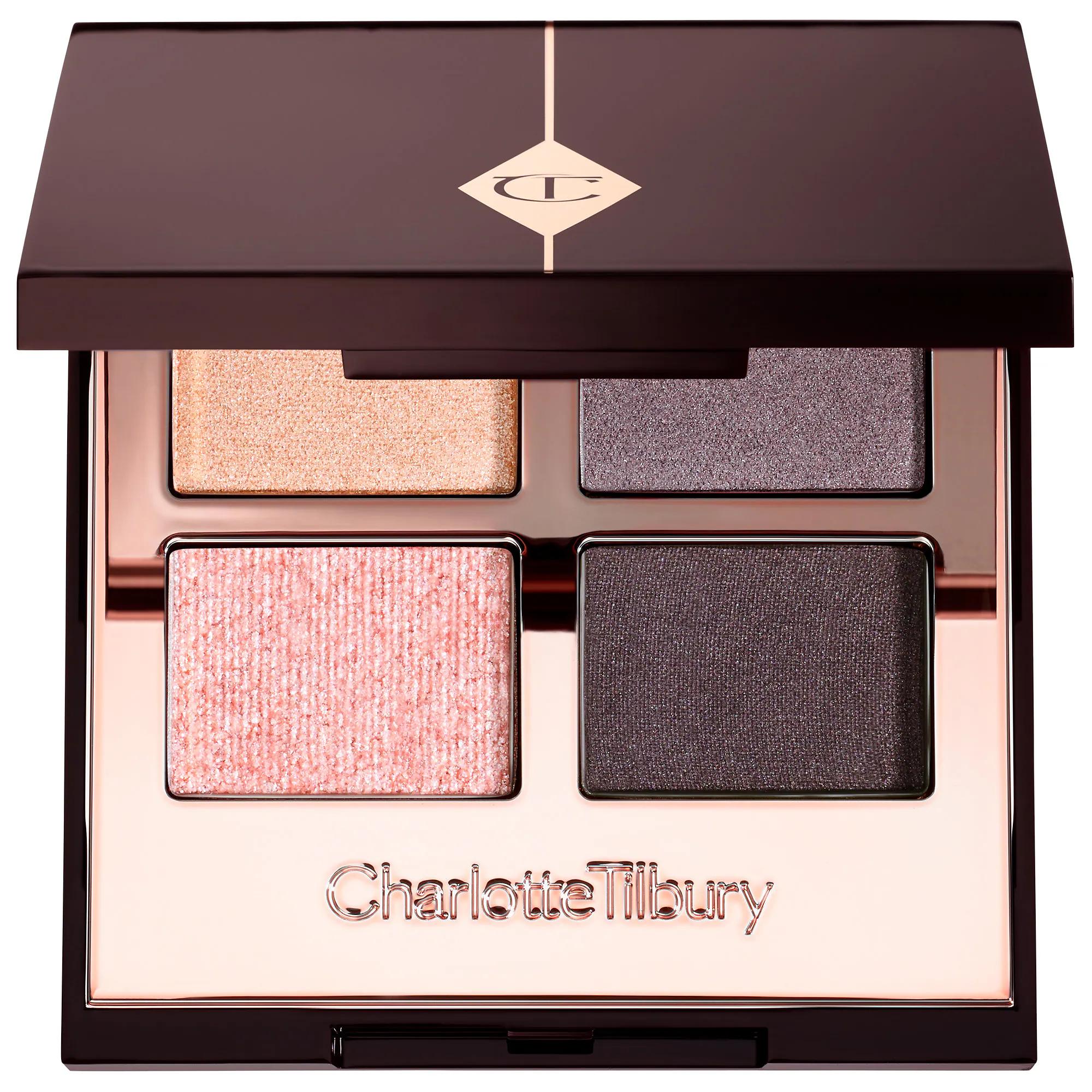 Luxury Eyeshadow Palette - 4-Step Quad for Day to Night Looks, Sulfate-Free & Gluten-Free