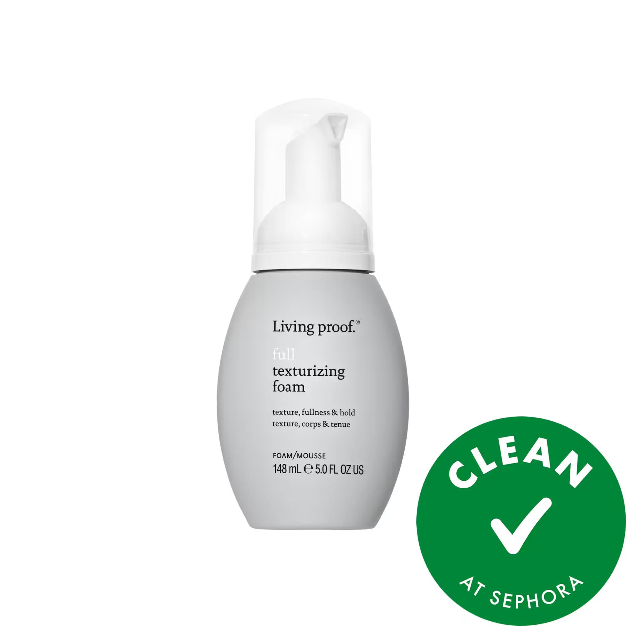 Moroccanoil Full Texturizing Hair Foam - Vegan, Cruelty-Free Hair Styling for Texture & Volume