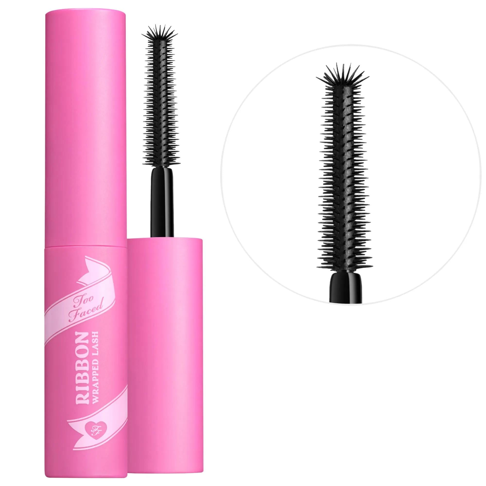 Mini Ribbon Wrapped: Extreme Length & Dramatic Lash Tubing Mascara - 24 Hour Wear, Smudge-Proof, Cruelty-Free Lengthening & Volumizing Mascara