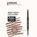 Flormar Light Brown Angled Eyebrow Pencil: Define & Shape Brows for a Natural, Smudge-Proof Look All Day