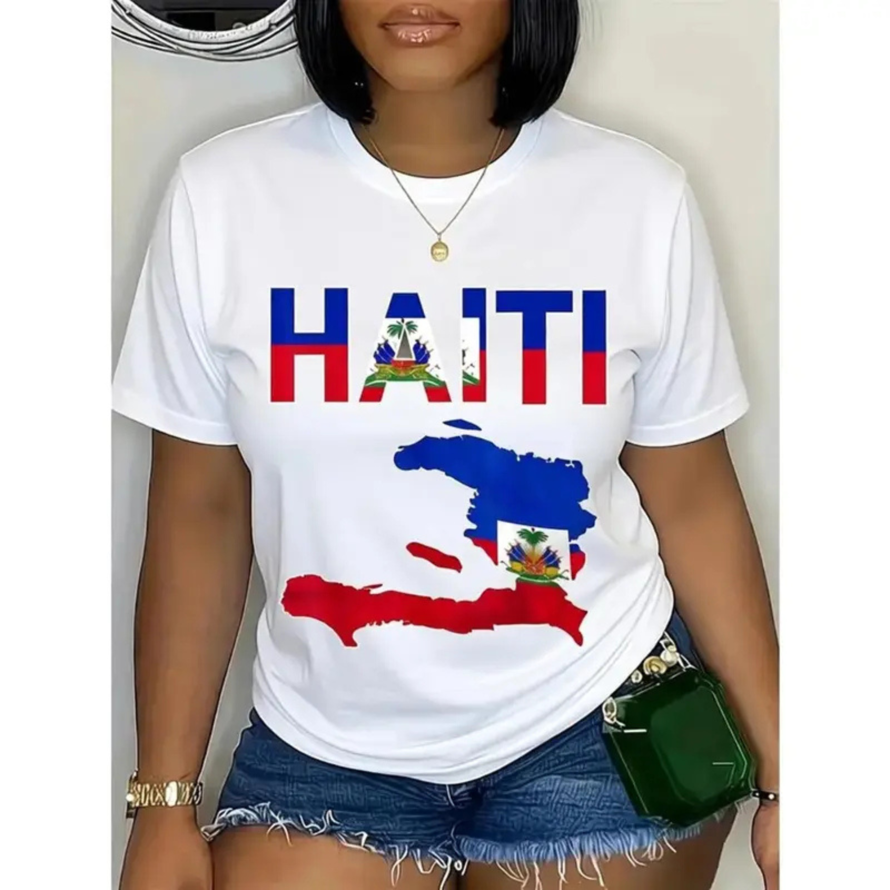 "L'Union Fait La Force" Haiti T-Shirt