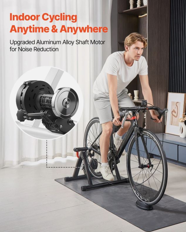 Uimoso Magnetic Bike Trainer Stand for Indoor Cycling,Fits 26-29in & 700C Wheels