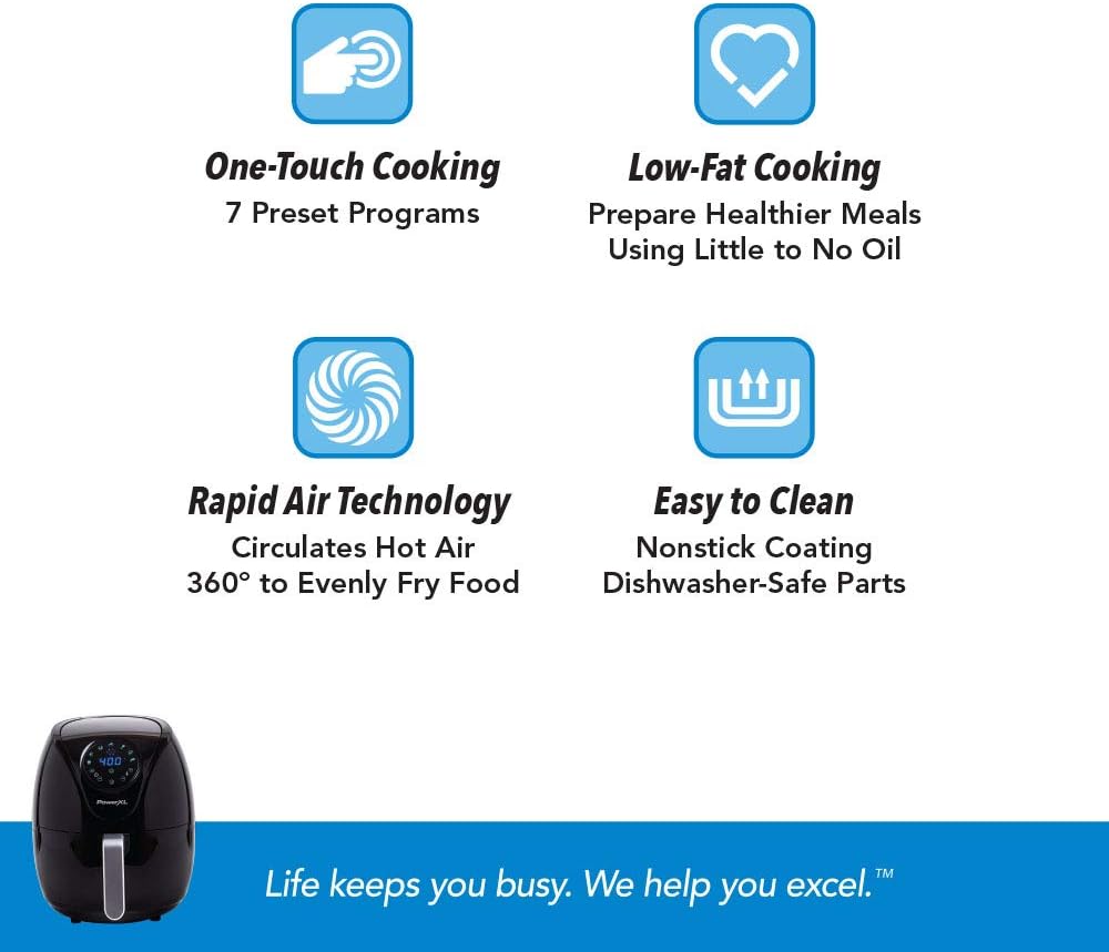 PowerXL 7QT Air Fryer Maxx Classic