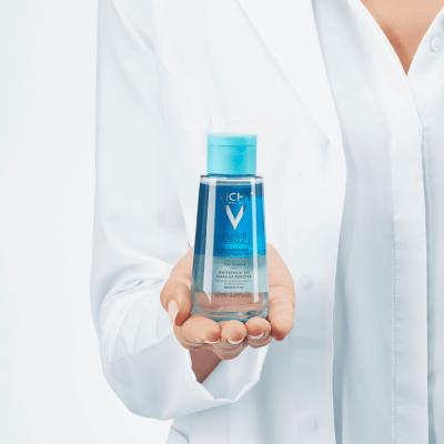 Vichy Purete Thermale Dual-Phase Eye Makeup Remover - Gentle, Effective, and Hypoallergenic Makeup Removal for Sensitive Eyes