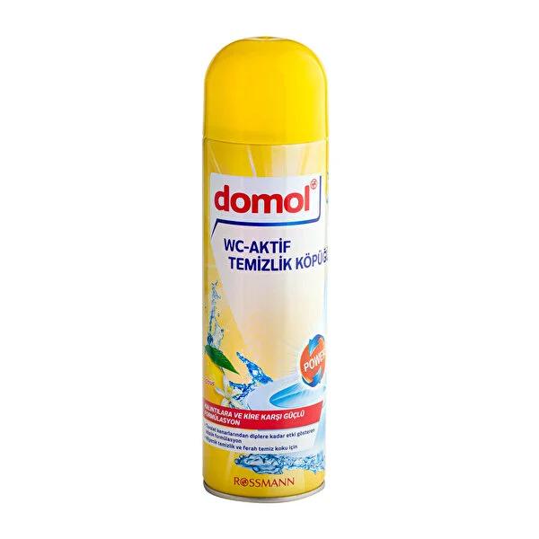 Domol Toilet Cleaning Foam - Effective Lemon Scented Cleaner with German Technology