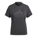 adidas Womens Future Icons Winners 3.0 T-Shirt Black Melange/Grey X-Large