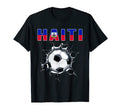 Haiti Soccer Fans Jersey Haitian T-Shirt - Minimalist Print Men Women