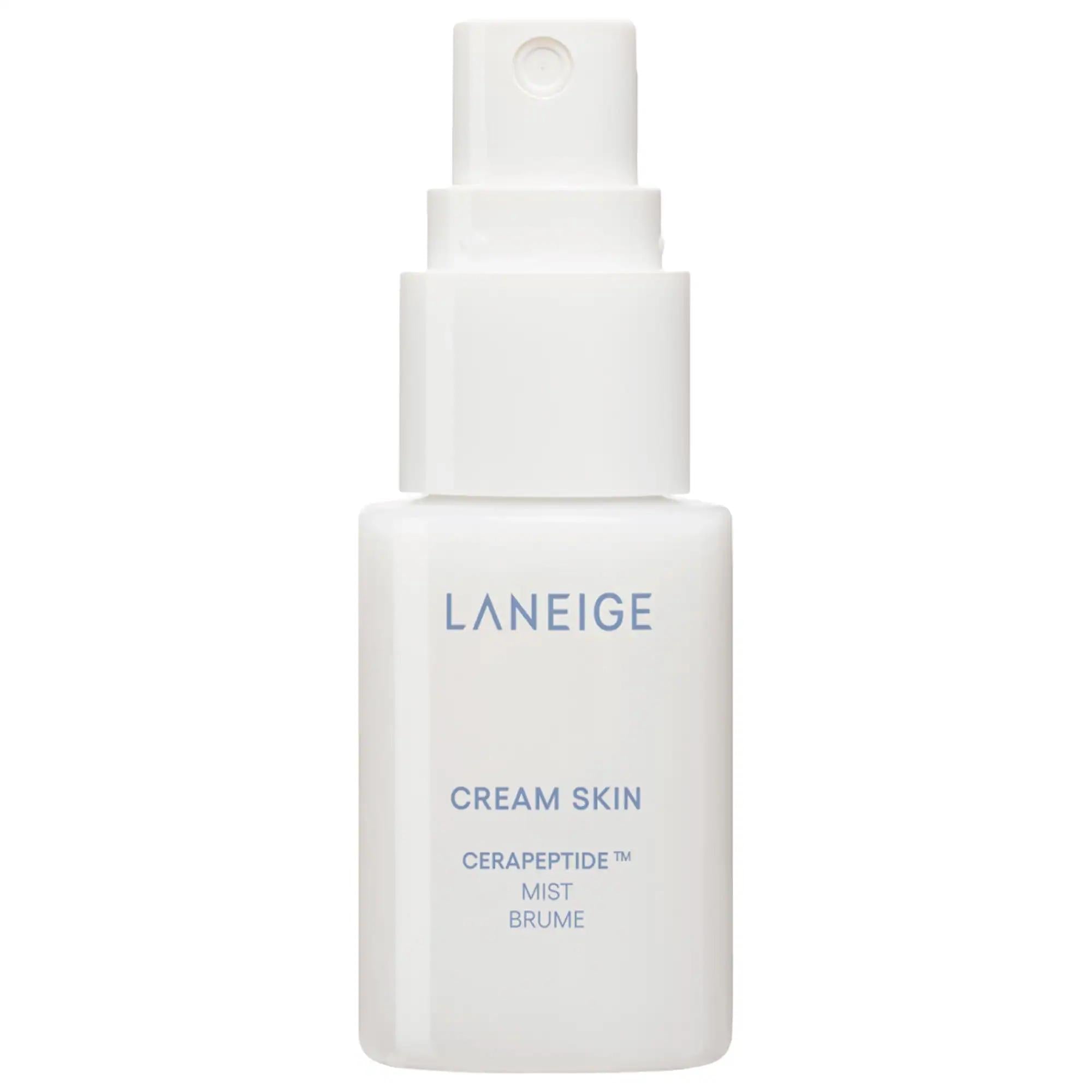 Laneige Cream Skin Refillable Toner & Moisturizer: Intense Hydration with Ceramides & Peptides for Radiant Glass Skin - Korean Skincare