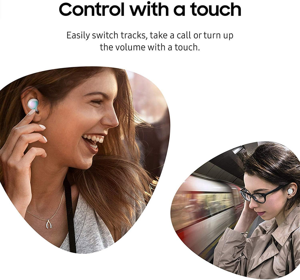 Samsung Galaxy Buds True Wireless Earbuds - White (Renewed) SM-R170