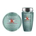 Kerastase Genesis Homme: Hair Thickening Set for Men - Combat Hair Loss & Achieve Thicker, Fuller Hair - Professional Grade Care.