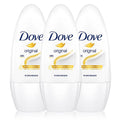 3 x 50ml Dove Anti-Perspirant Roll-On Original