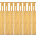 Ryqtop Bamboo Drawer Dividers17-22" Adjustable Kitchen Drawer Organizer for Clothes8 Pack Expandable Drawer Organization Separators for BedroomBathroomDresser and OfficeNatural