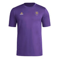 adidas Mens Short Sleeve Pre-Game T-Shirt Regal Purple/Orlando City Sc XX-Large