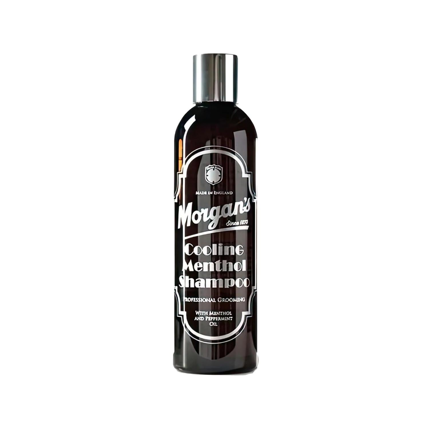 Morgan's Pomade Cooling Menthol Shampoo - Refreshing & Purifying Hair Care for Invigorated Scalp - 8.45 fl oz