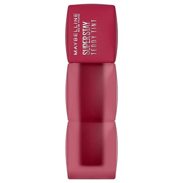 Maybelline Super Stay Teddy Tint Liquid Matte Lip Tint - Long Lasting, Buildable Coverage - 50 Wild at Heart