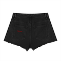 Women’s Vintage Wash High Rise Denim Shorts