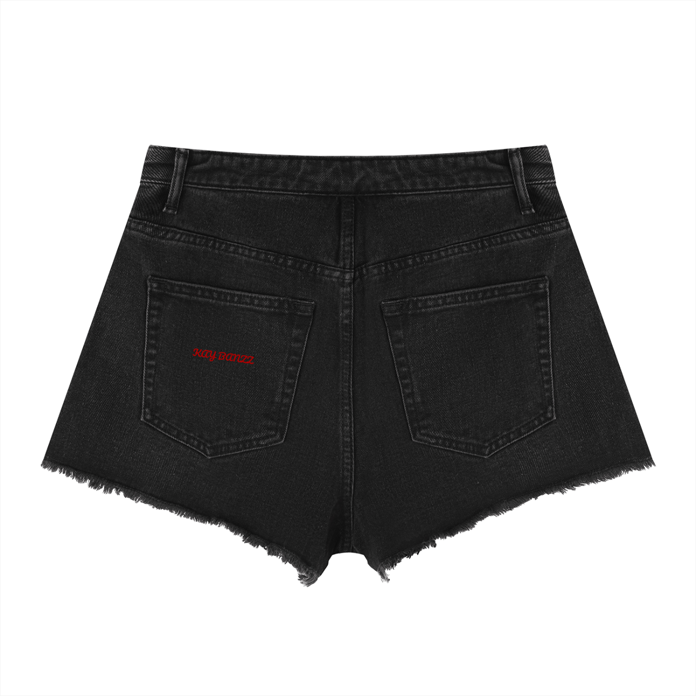 Women’s Vintage Wash High Rise Denim Shorts