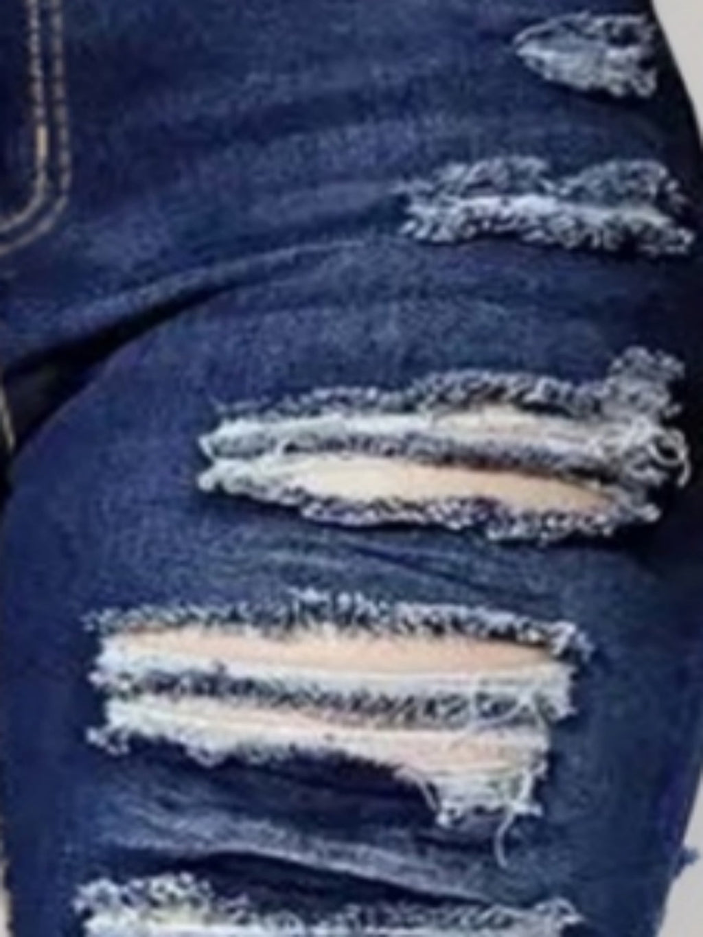 Women’s Ripped Tight Cropped Pants, New High Stretch Jeans, Fashionable And Versatile Street Style, Slim Fit Design, Women’s Jeans And Clothing