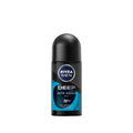 Nivea Men's Activated Carbon Roll-On Deodorant - Long Lasting Odor Protection & Freshness