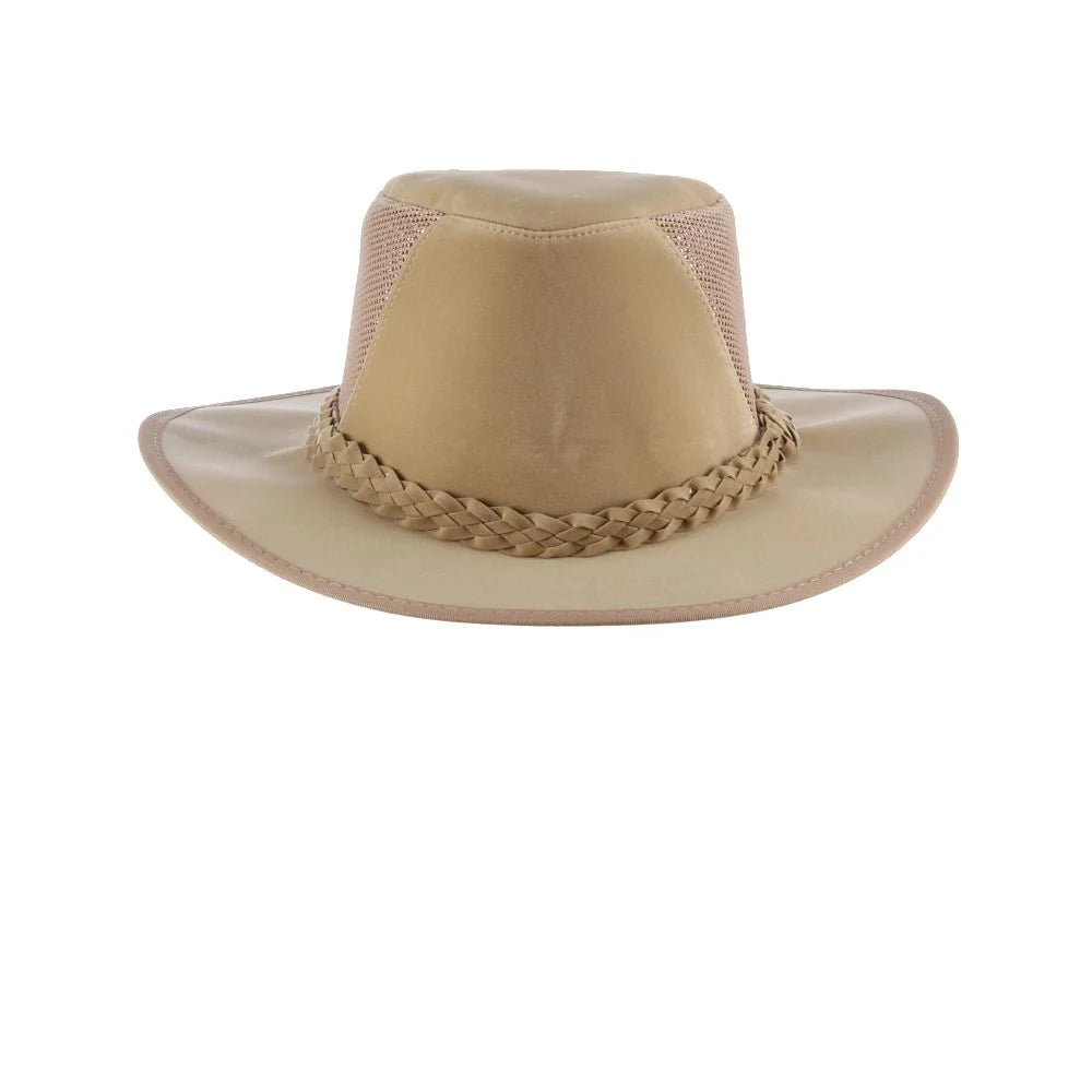 Dorfman Pacific Seabreeze - UPF 50+ Canvas Australian Hat