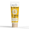 Beeo Natural Mineral Face Sunscreen SPF 50+ - Broad Spectrum Protection for Facial Skin, 1.35 fl oz