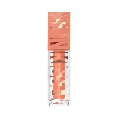 Maybelline New York Sunkisser Liquid Blush - Downtown Rush: Natural, Blendable, Easy-to-Apply Sun-Kissed Cheek Tint for Radiant Glow