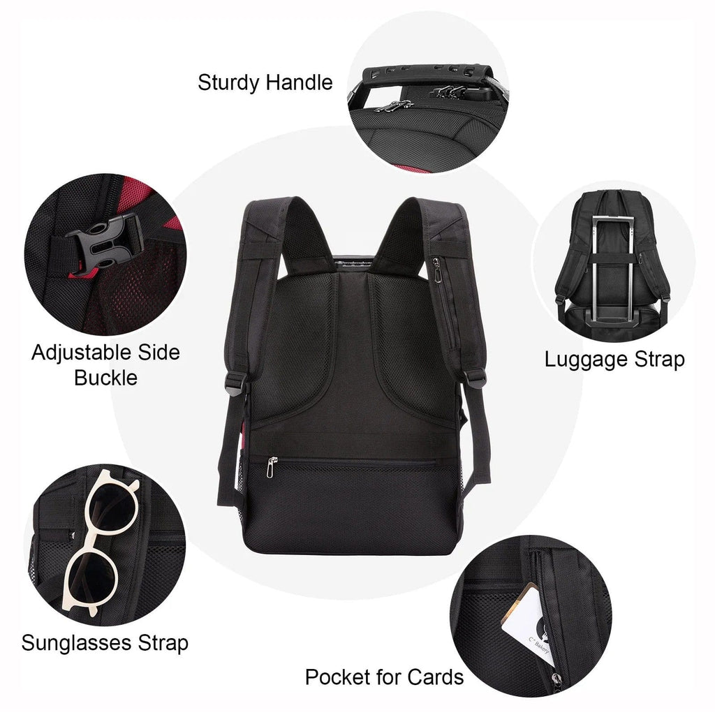 All-in-One Backpack with Anti-Theft lock Fits Laptops up to 17.3"