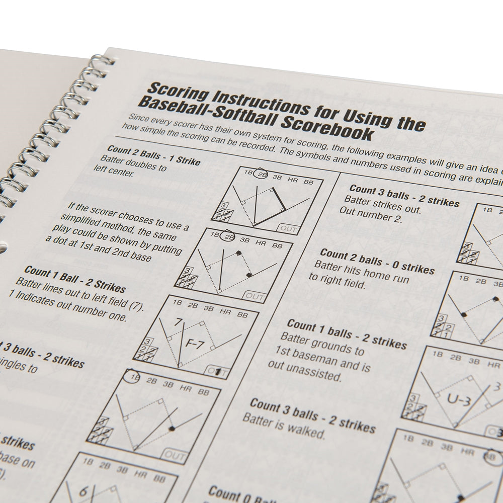 Champro Baseball Score Book