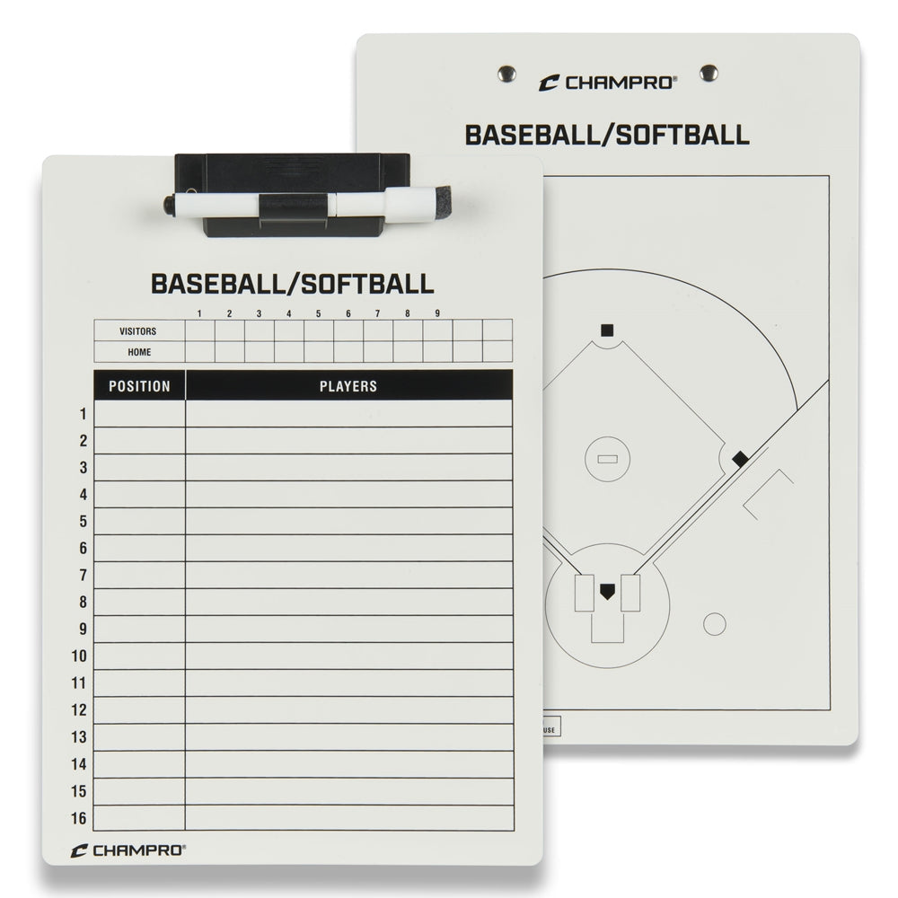 Champro Baseball And Softball Coach's Board 12" X 9"