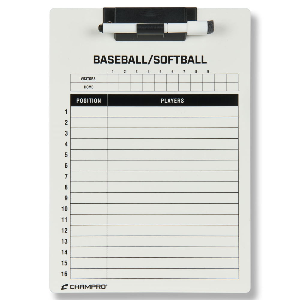 Champro Baseball And Softball Coach's Board 12" X 9"
