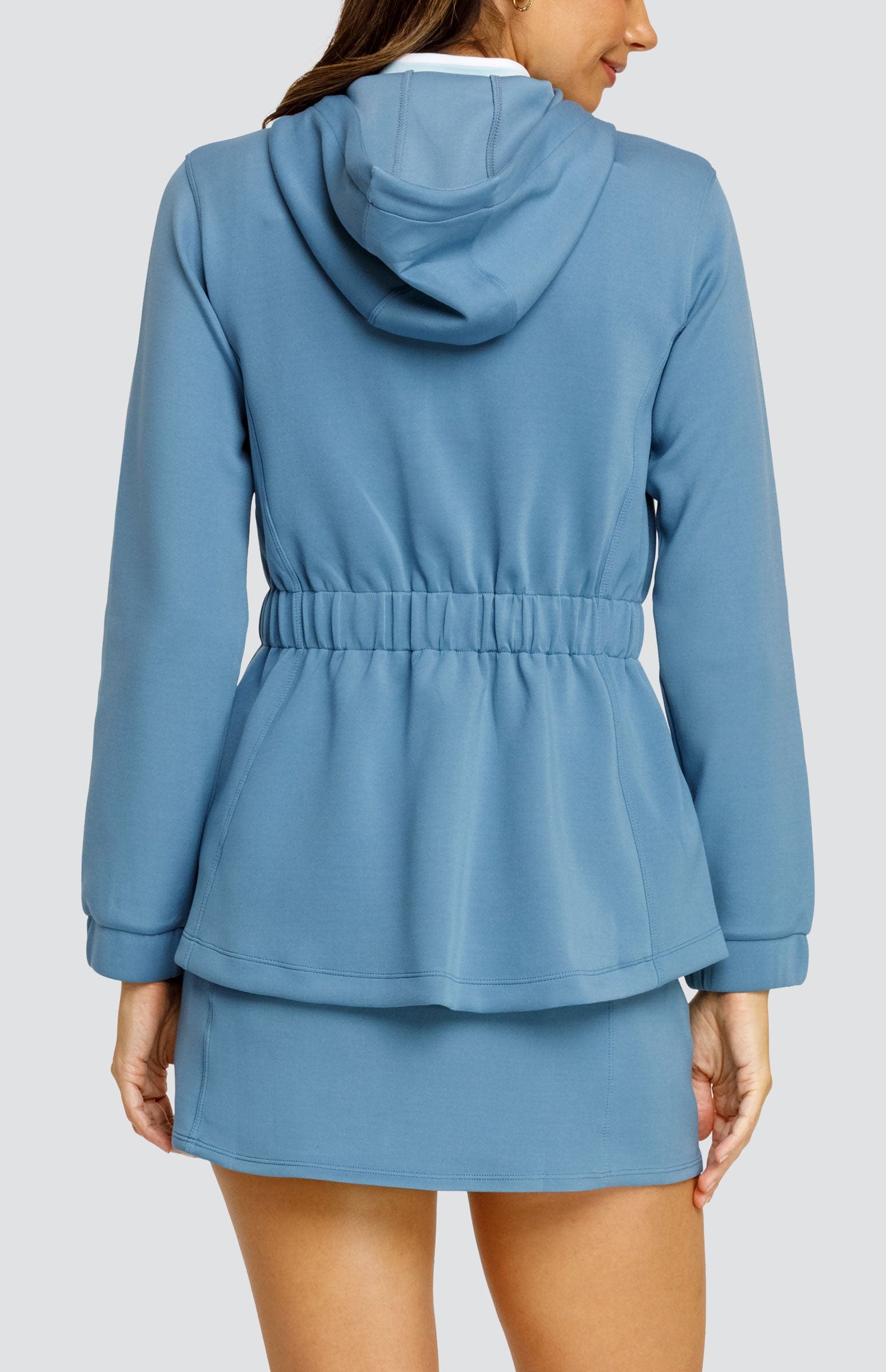 Robyn Hooded Jacket - Copen Blue