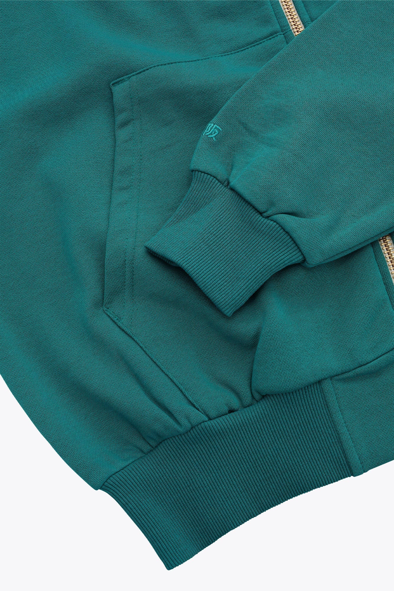 Osaka Men Full Zip Hoodie | Transformative Teal