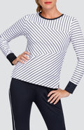 Eustacia Top - Infinity Stripe