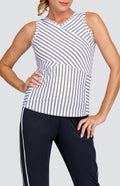 Abrielle Tank - Infinity Stripe