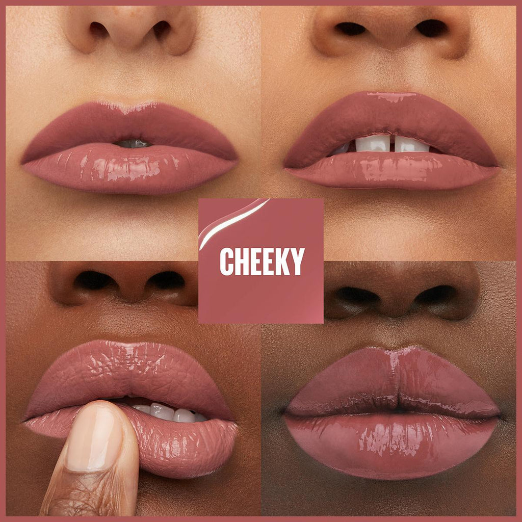 Maybelline New York Super Stay Vinyl Ink Liquid Lipstick - Long-Lasting Cheeky Shade Lip Color