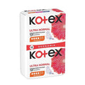 Kotex Sanitary Pads - Ultra Double Normal 12 Pack, Comfortable Menstrual Hygiene Products with Leak Protection