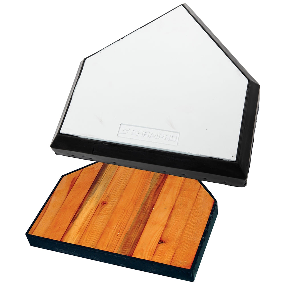 Champro Baseball Pro Home Plate-solid Wood