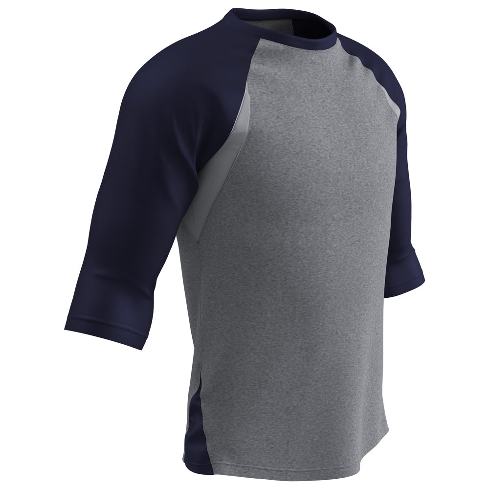 Champro Extra Innings 3 And 4 Sleeve Baseball Shirt