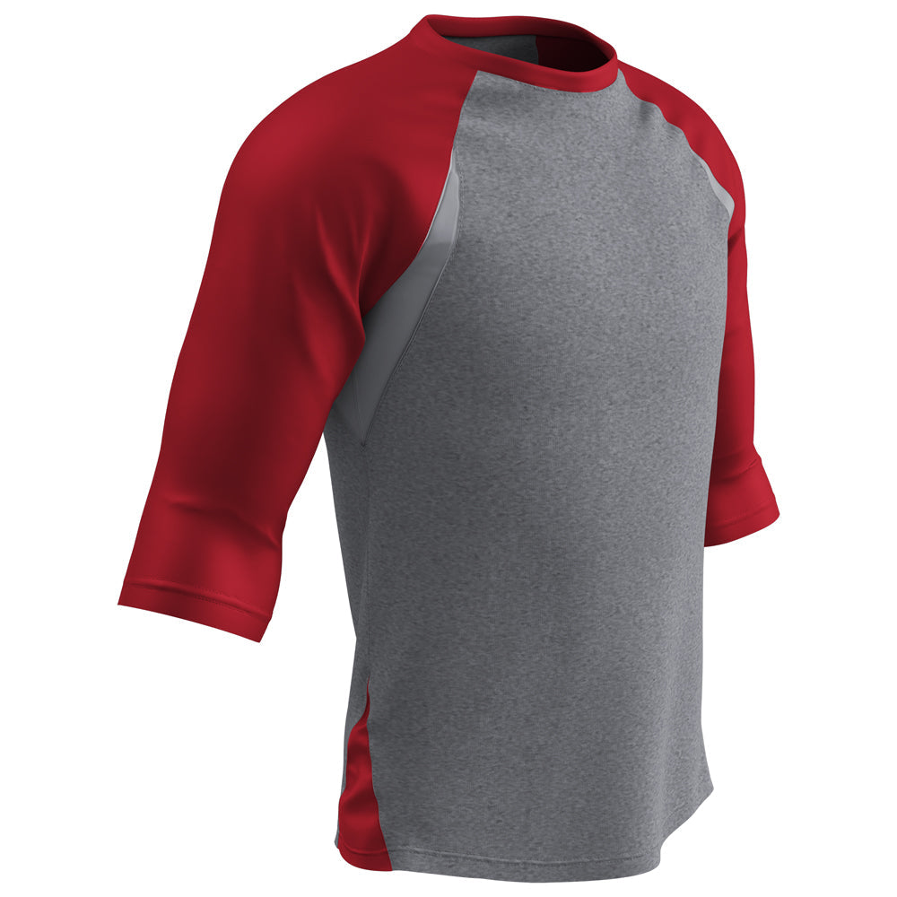 Champro Extra Innings 3 And 4 Sleeve Baseball Shirt