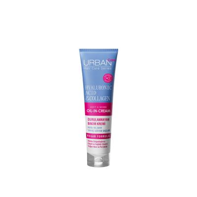 URBAN Care Leave-in Hair Cream with Hyaluronic Acid & Collagen - Moisturizes & Repairs Dry Hair