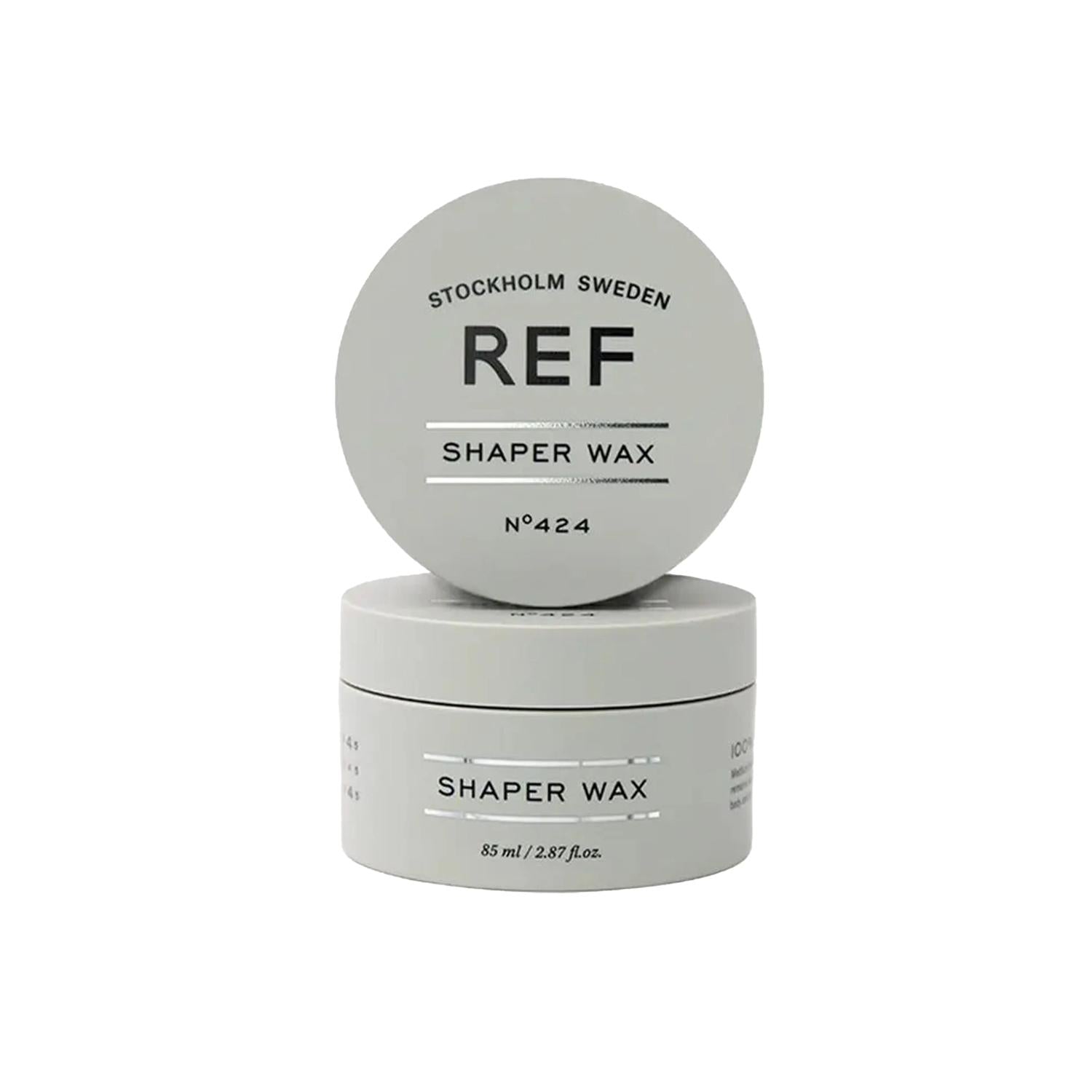 REF Hair Wax - 85ml Medium Hold Styling Wax for Natural Shine & Texture