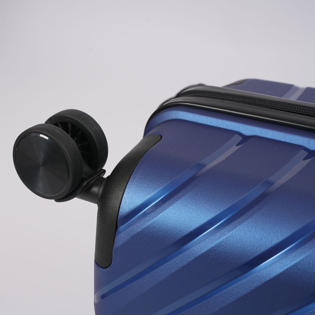 24-inch Blue Hardcase Roller Luggage