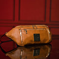 Brown Luciano Leather Sling Bag