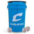 Champro Baseball Bucket (6 Gal) With 24 Cbb-200d Balls