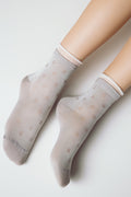 Conte Socks Classic - 491 Decorative Transparent Mesh