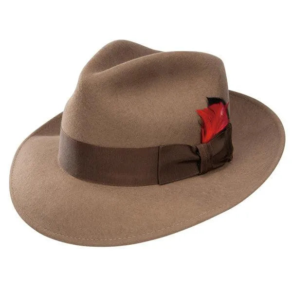 Stetson Gurnee - Soft Wool Felt Fedora Hat (Closeout)