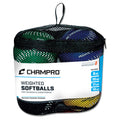 Champro Fastpitch Set Of 4 Training Softballs