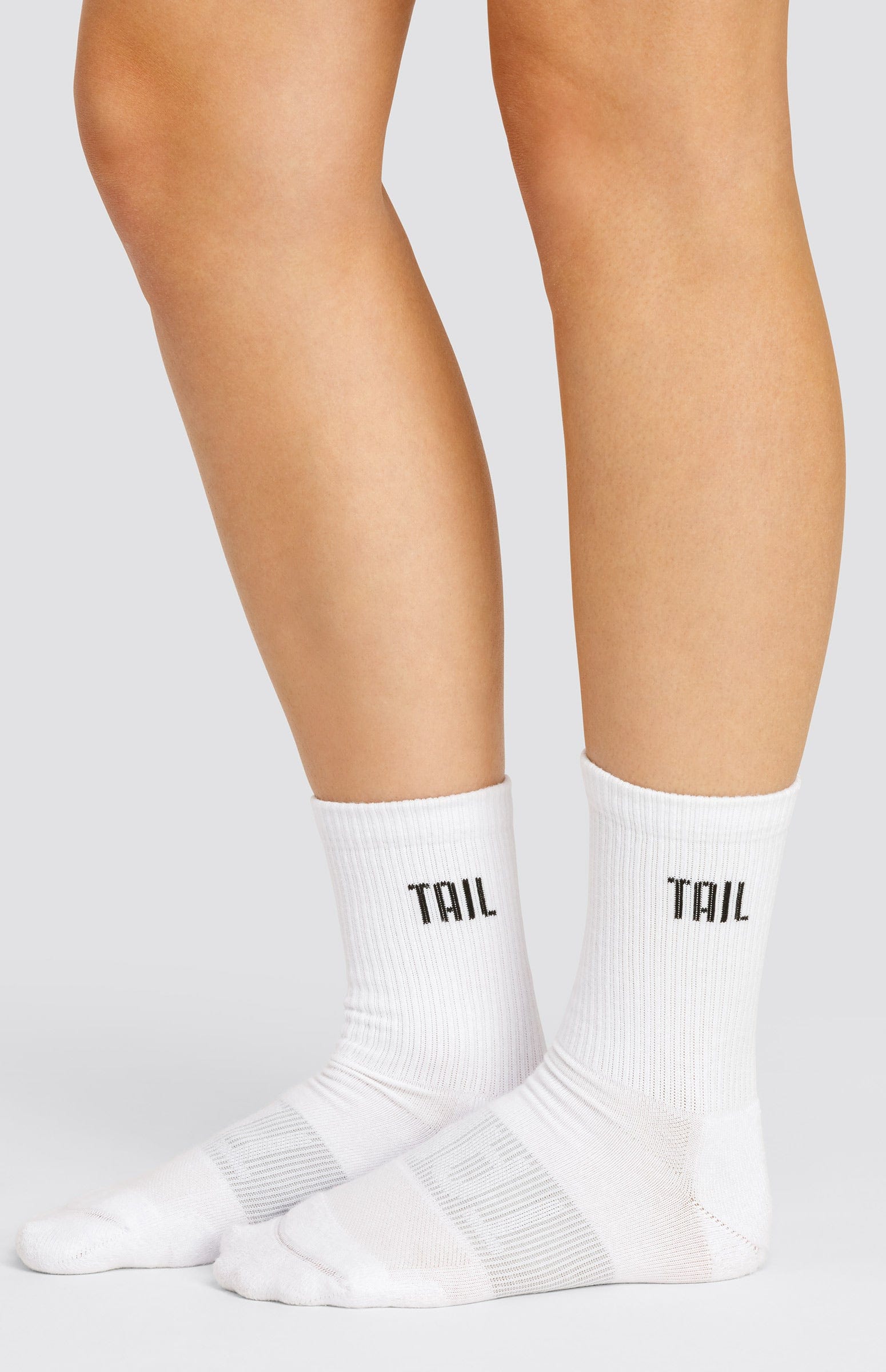 Scottie Crew Socks - Onyx Black Logo